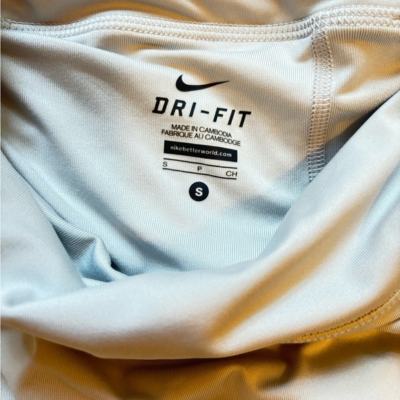 Nike Dri-Fit Tennis Skirt Womens Small | Built-In Shorts | Light Gray - Picture 6 of 8